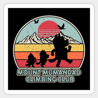 Mount Mumandad Climbing Club Sunset Magnet